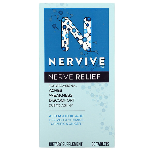 Средство для облегчения нервов, 30 таблеток Nervive