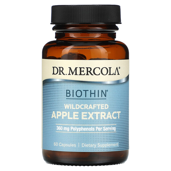 Biothin, Экстракт дикого яблока, 60 капсул Dr. Mercola