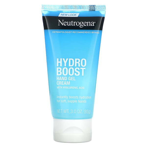 Гель-крем для рук Hydro Boost с гиалуроновой кислотой, 3 унции (85 г) Neutrogena
