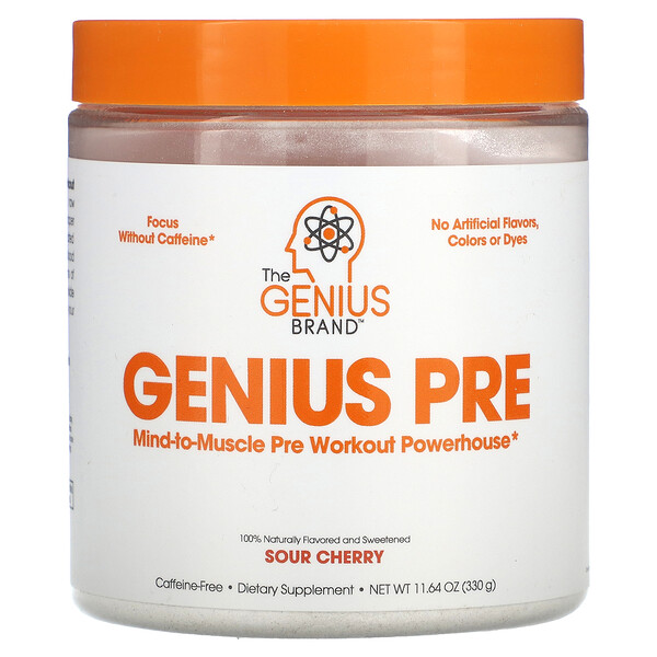 Genius Pre, Вишня, 11,64 унции (330 г) The Genius Brand