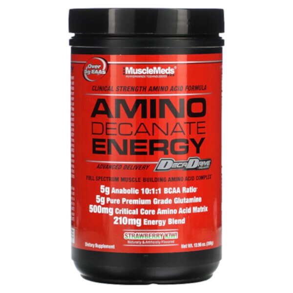 Amino Decanate Energy, Клубника Киви - 396г - MuscleMeds MuscleMeds