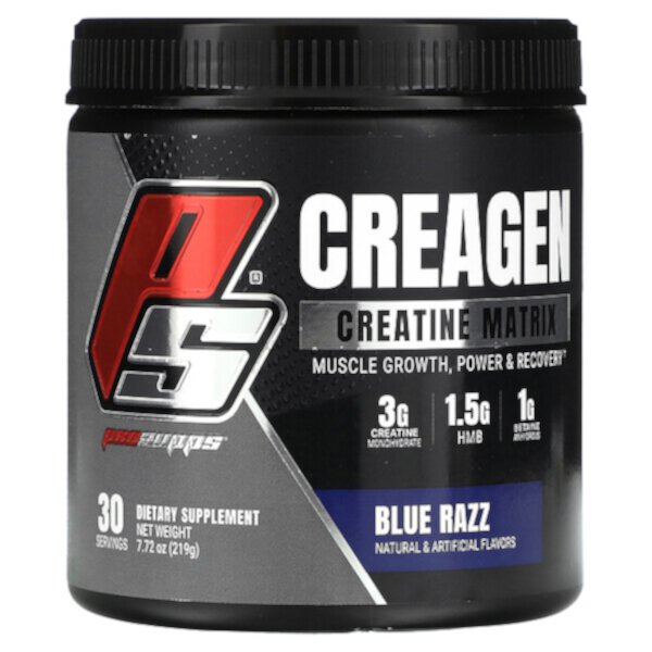 Creagen, Creatine Matrix, Blue Razz, 7,72 унции (219 г) ProSupps
