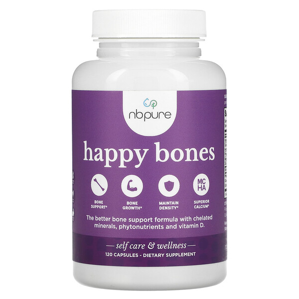 Happy Bones, 120 капсул NBPure