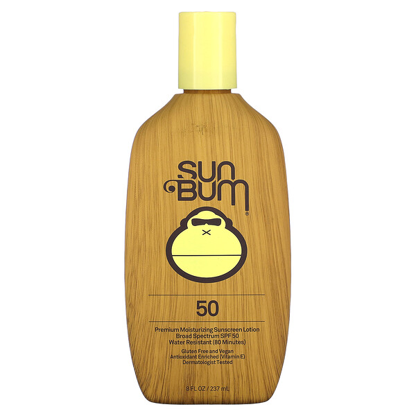 Увлажняющий солнцезащитный лосьон премиум-класса, SPF 50, 8 жидких унций (237 мл) Sun Bum