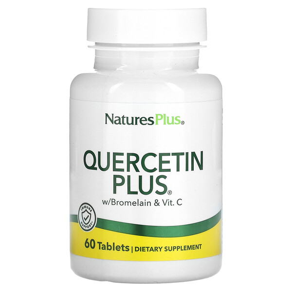 Quercetin Plus, 60 Tablets NaturesPlus