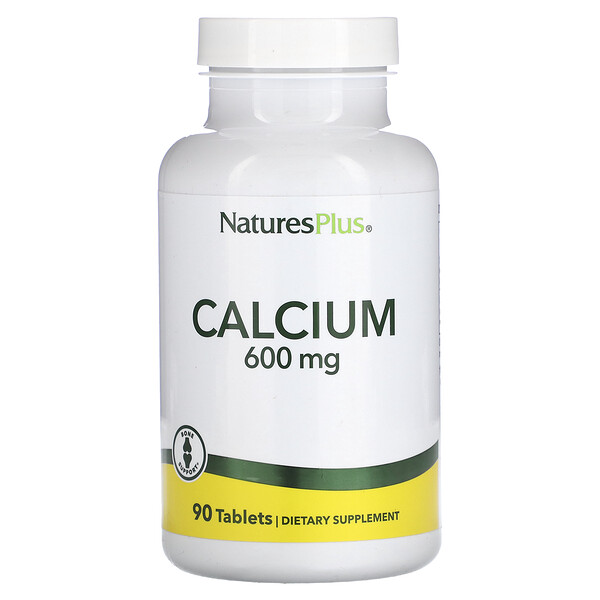 Кальций - 600 мг - 90 таблеток - NaturesPlus NaturesPlus