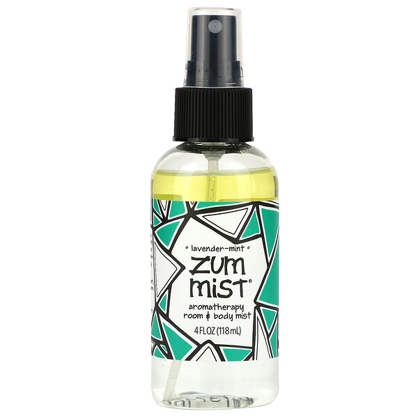 Zum Mist, Aromatherapy Room & Body Mist, Lavender-Mint, 4 fl oz (118 ml) ZUM