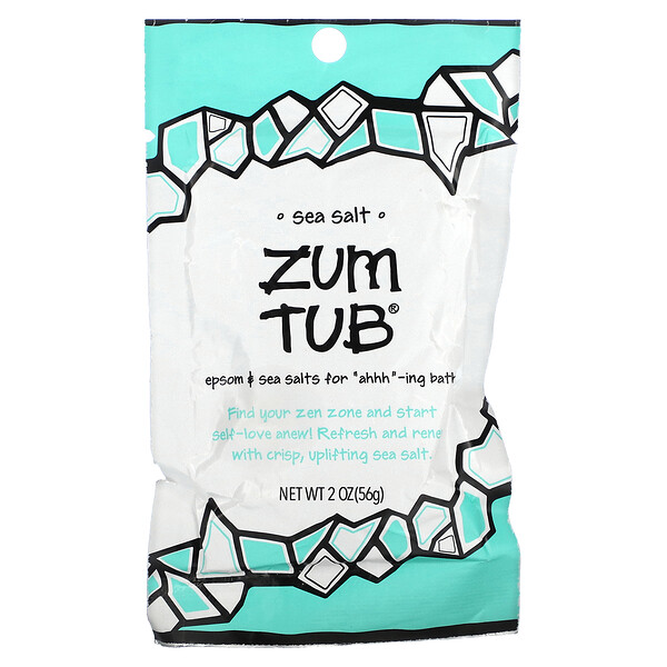 Tub, английская и морская соль, 2 унции (56 г) ZUM