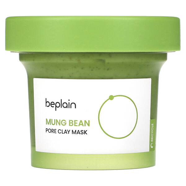 Mung Bean, Косметическая маска с поровой глиной, 4,05 жидких унций (120 мл) Beplain