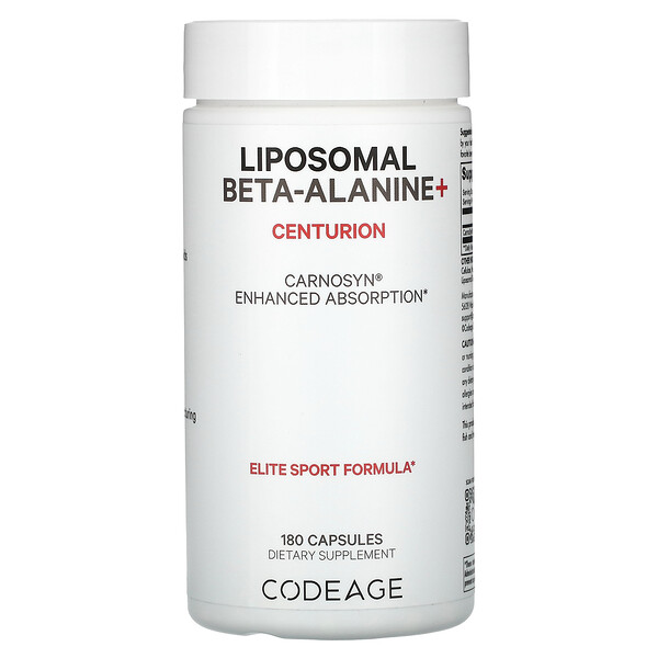 Liposomal Beta-Alanine+, Centurion, 180 Capsules Codeage