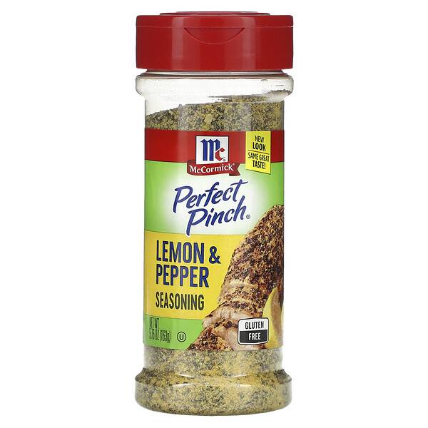 Perfect Pinch, Lemon & Pepper Seasoning , 5.75 oz (163 g) McCormick