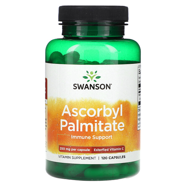 Аскорбил Пальмитат - 250 мг - 120 капсул - Swanson Swanson