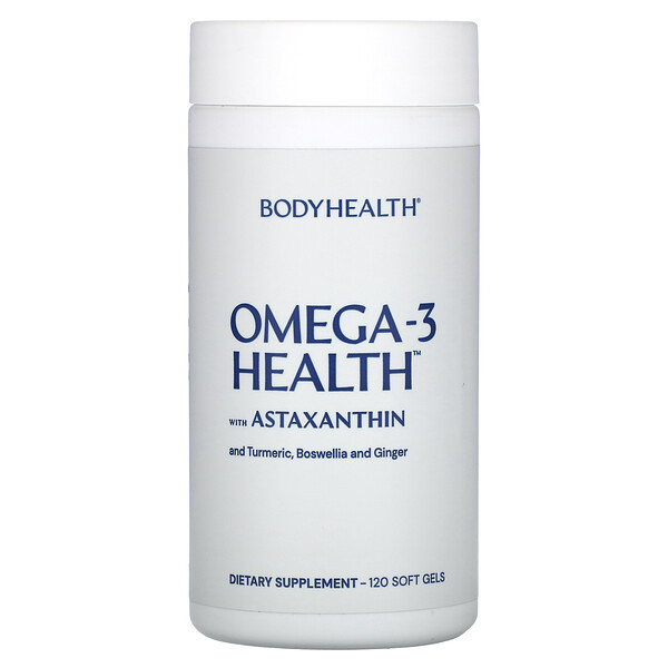 Omega-3 Health, 120 Soft Gels (Мягкие капсулы) BodyHealth