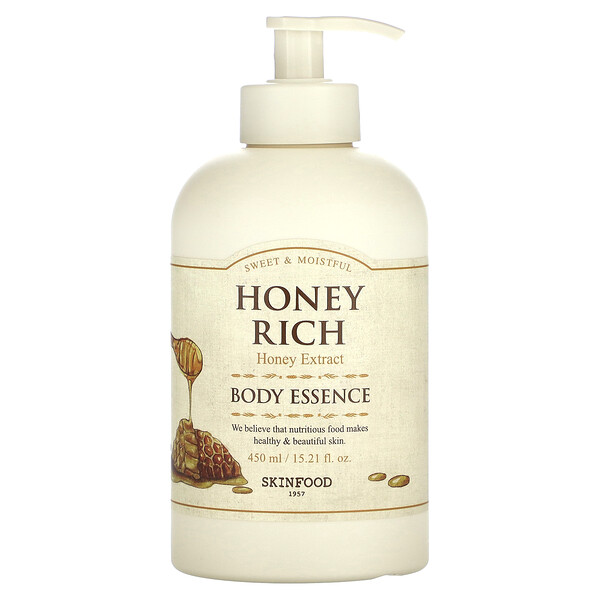 Эссенция для тела Honey Rich, 15,21 жидких унций (450 мл) SKINFOOD