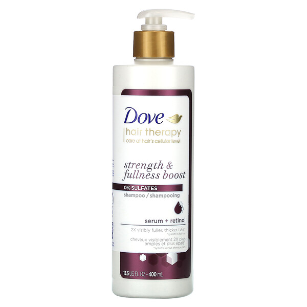 Шампунь для лечения волос, 13,5 жидких унций (400 мл) Dove