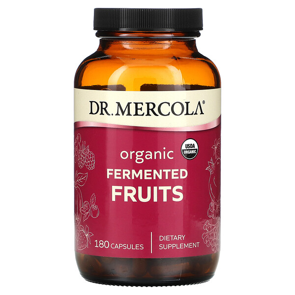 Органические ферментированные фрукты, 180 капсул Dr. Mercola