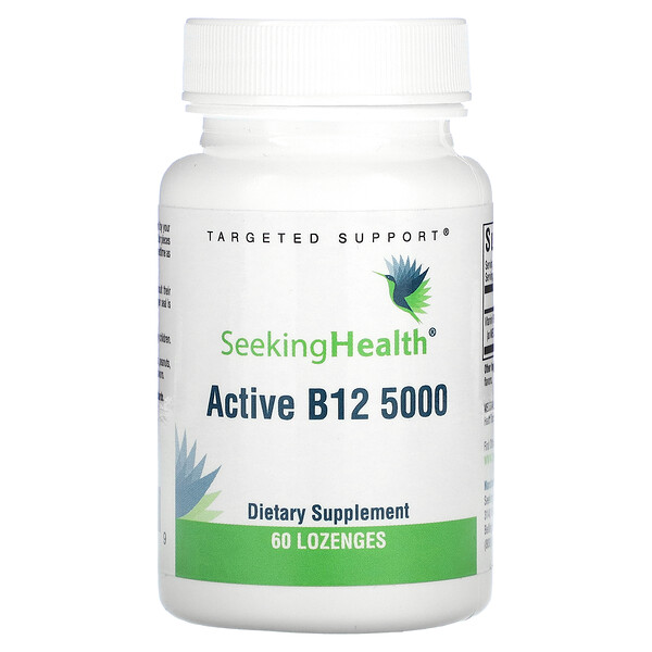 Active B12 5000 - 5000мкг - 60 таблеток для рассасывания - Seeking Health Seeking Health