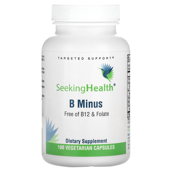 B-Minus - 100 растительных капсул - Seeking Health Seeking Health