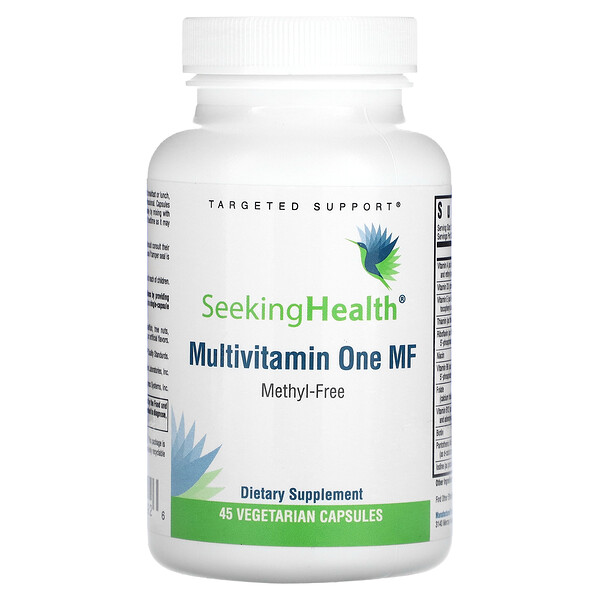 Multivitamin One MF, 45 вегетарианских капсул Seeking Health