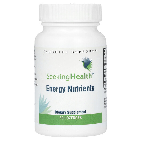Energy Nutrients, 30 пастилок Seeking Health