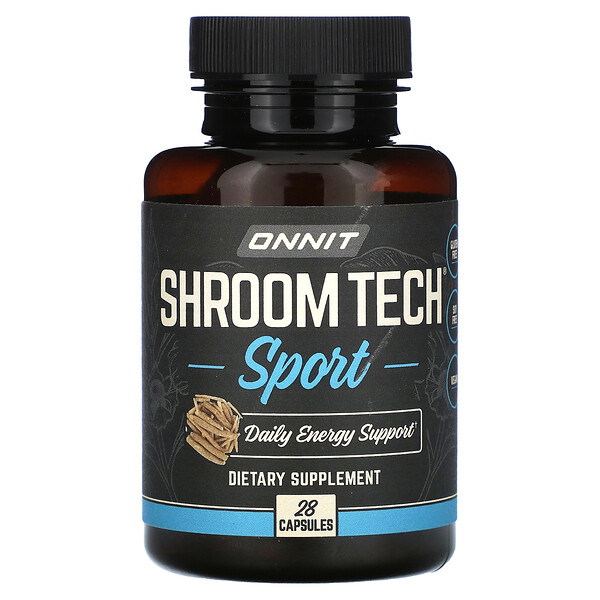 Shroom Tech Sport, 28 капсул Onnit