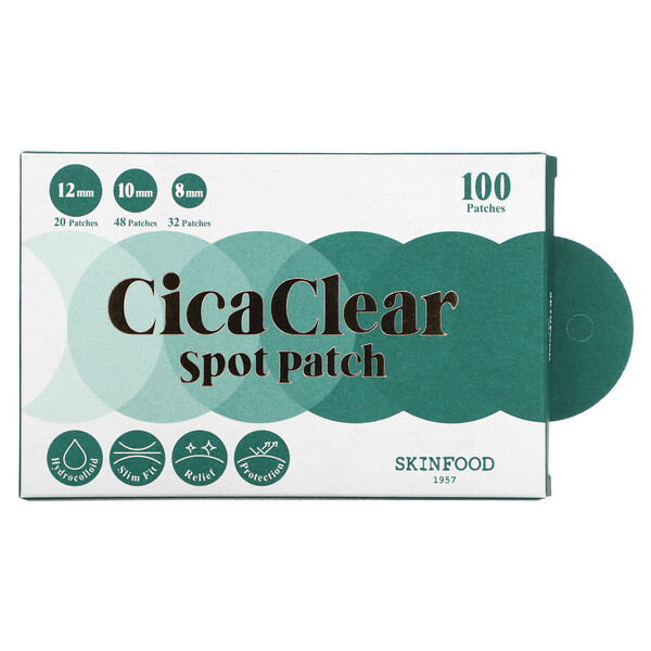 CicaClear Spot Patch, 100 шт. SKINFOOD