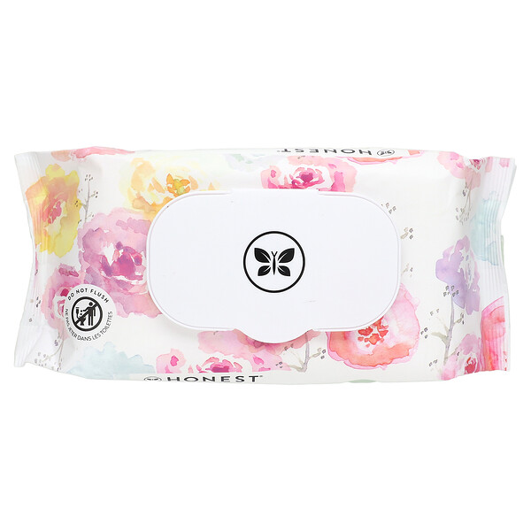 Sensitive Clean Conscious Wipes, Fragrance Free, 60 Wipes The Honest Company