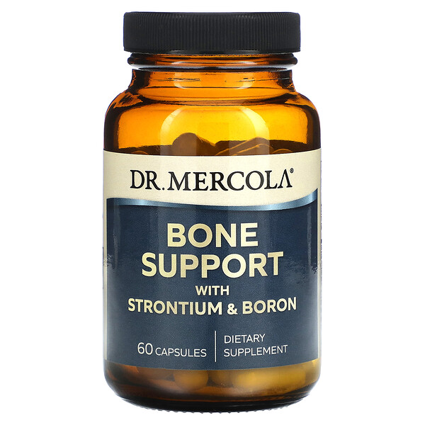 Поддержка Костей с Стронцием и Бором - 60 капсул - Dr. Mercola Dr. Mercola