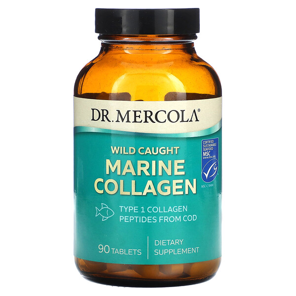 Морской коллаген из дикого улова - 90 таблеток - Dr. Mercola Dr. Mercola