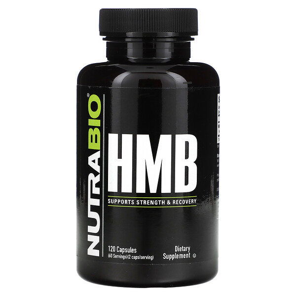 HMB, 500 mg, 120 Capsules NutraBio