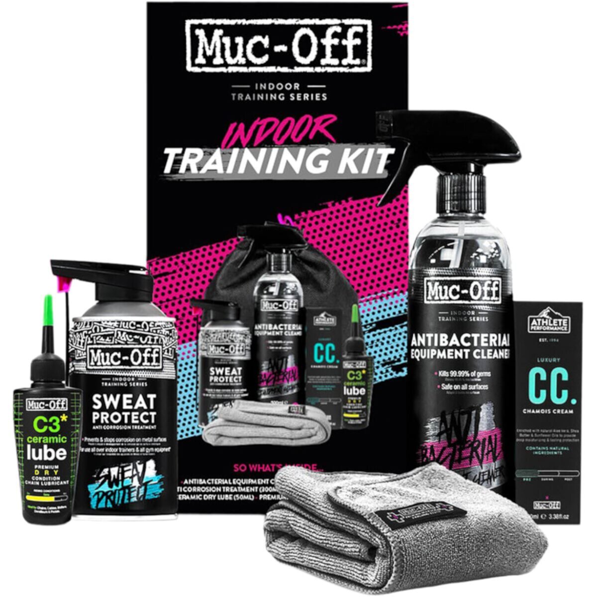 Велосипедный аксессуар Muc-Off Indoor Training Kit Muc-Off