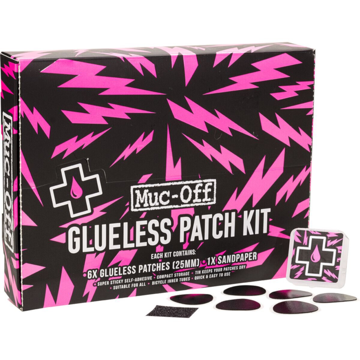 Набор инструментов для велосипеда Muc-Off Glueless Patch Kit Muc-Off