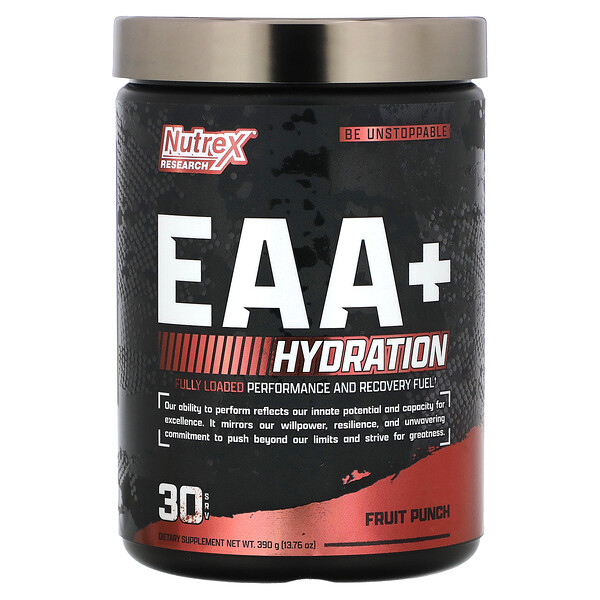EAA+ Hydration, фруктовый пунш, 13,76 унций (390 г) Nutrex Research