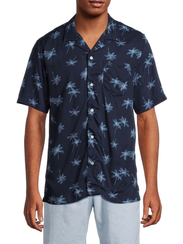 Рубашка с воротником Palm Tree Camp Original Penguin