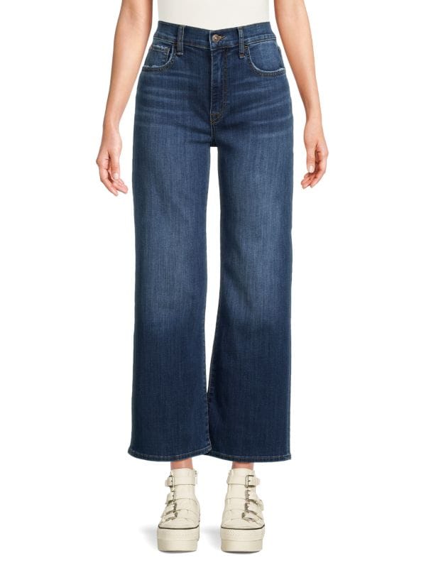 Широкие джинсы Rosalie с высокой посадкой Hudson