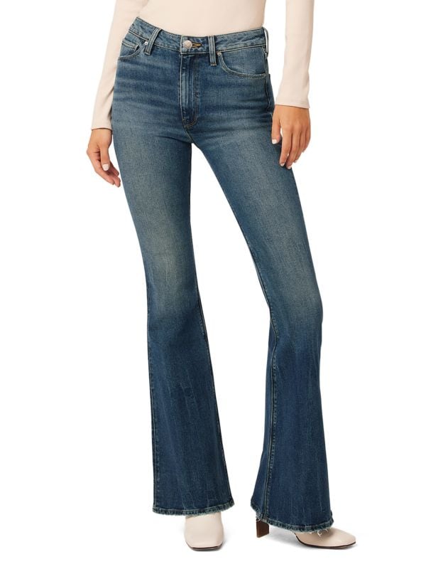 Расклешенные джинсы с высокой талией Holly Hudson