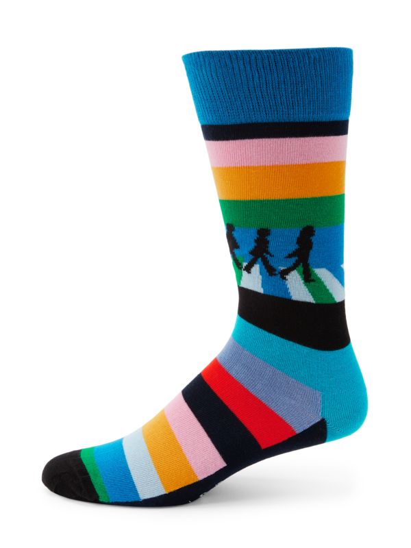 Мужские Носки Happy Socks The Beatles Legend Crossing Crew Happy Socks