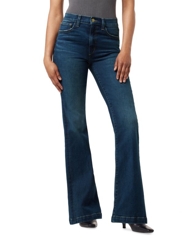 Эластичные расклешенные джинсы Molly с высокой посадкой Joe's Jeans