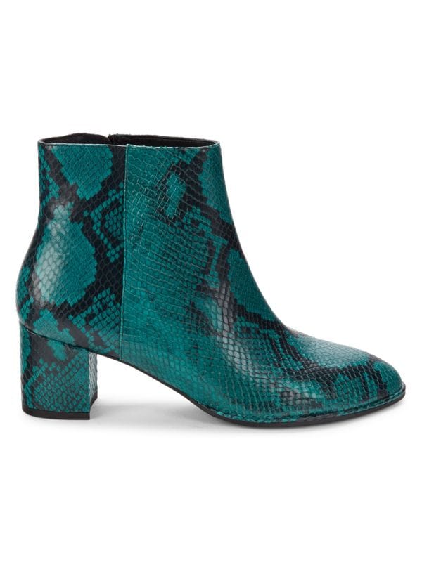 Женские Ботинки Stuart Weitzman Kiandra Snakeskin Embossed Leather Stuart Weitzman