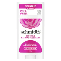 Natural Deodorant Aluminum-Free - Rose & Vanilla -- 2.65 oz Schmidt's