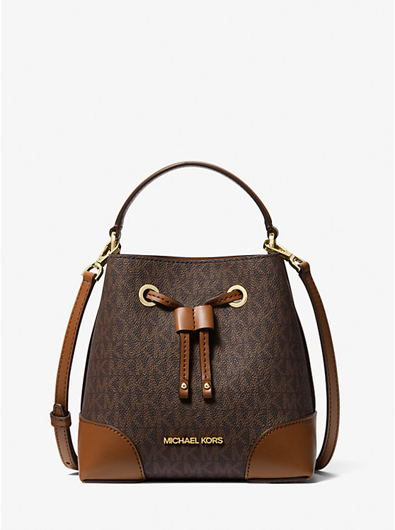 Сумка цилиндр Michael Kors Mercer Small Logo Michael Kors