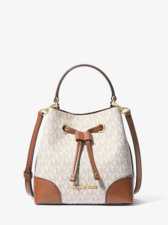 Сумка цилиндр Michael Kors Mercer Small Logo Michael Kors