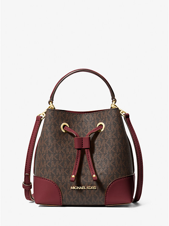 Сумка цилиндр Michael Kors Mercer Small Logo Michael Kors