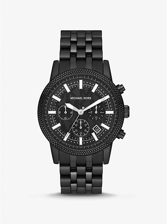 Store Michael Kors Black-Tone Metal Watch