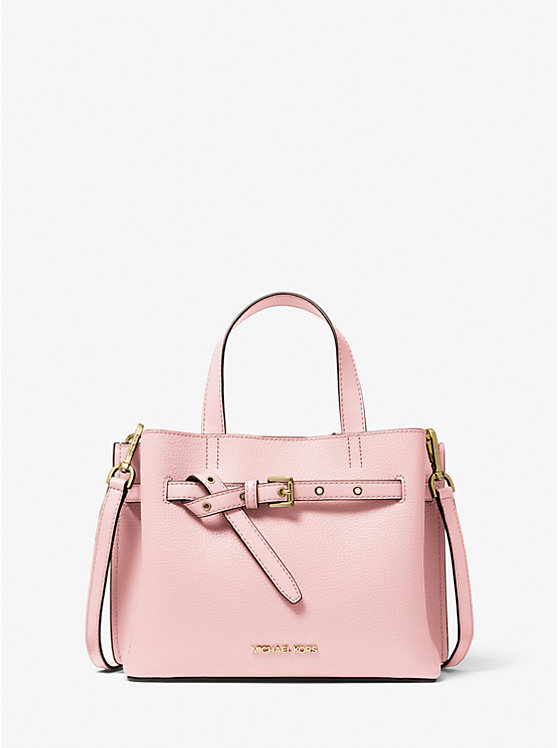 Маленькая сумка-портфель Emilia из шагреневой кожи Michael Kors