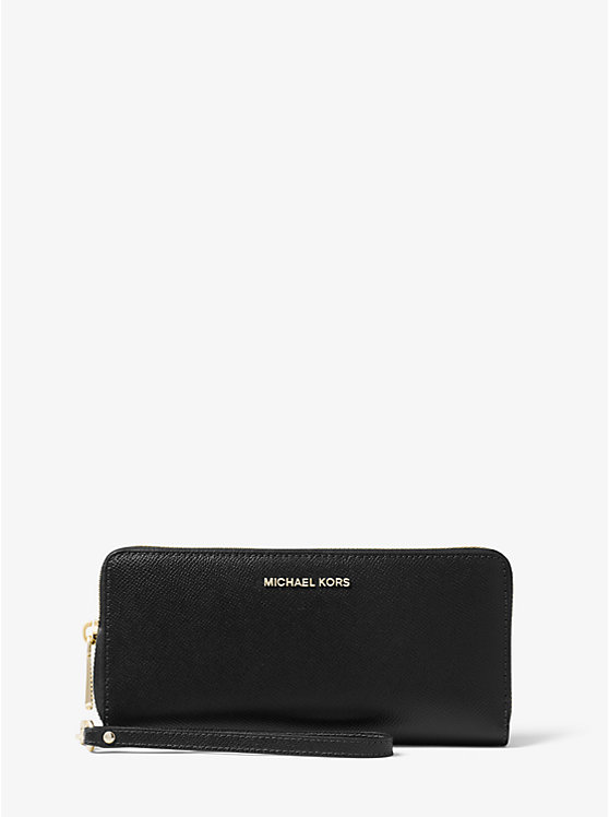 Клатч Michael Kors Leather Continental Wristlet Michael Kors