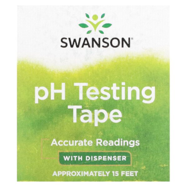 pH Testing Tape With Dispenser, Approximately 15 Feet Swanson