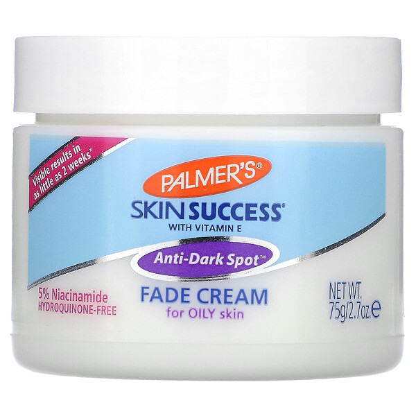 Skin Success с витамином Е, крем против выцветания темных пятен для жирной кожи, 2,7 унции (75 г) Palmer's