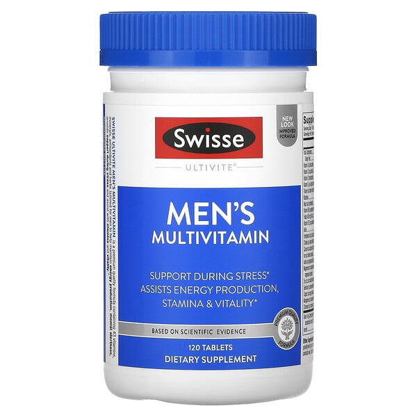 Ultivite Мультивитамин для мужчин - 120 таблеток - Swisse Swisse