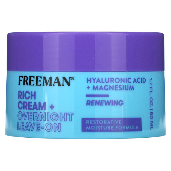 Rich Cream + Overnight Leave-On, 1.7 fl. oz. (50 ml) Freeman Beauty